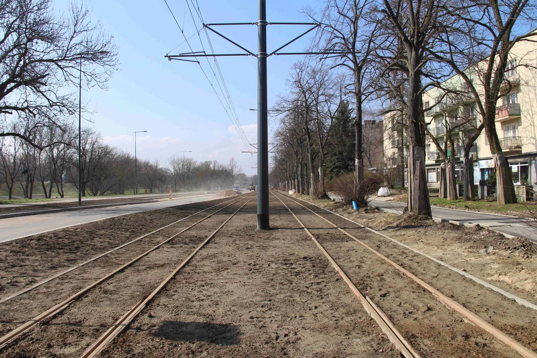 Finał prac na Wojska Polskiego w Łodzi