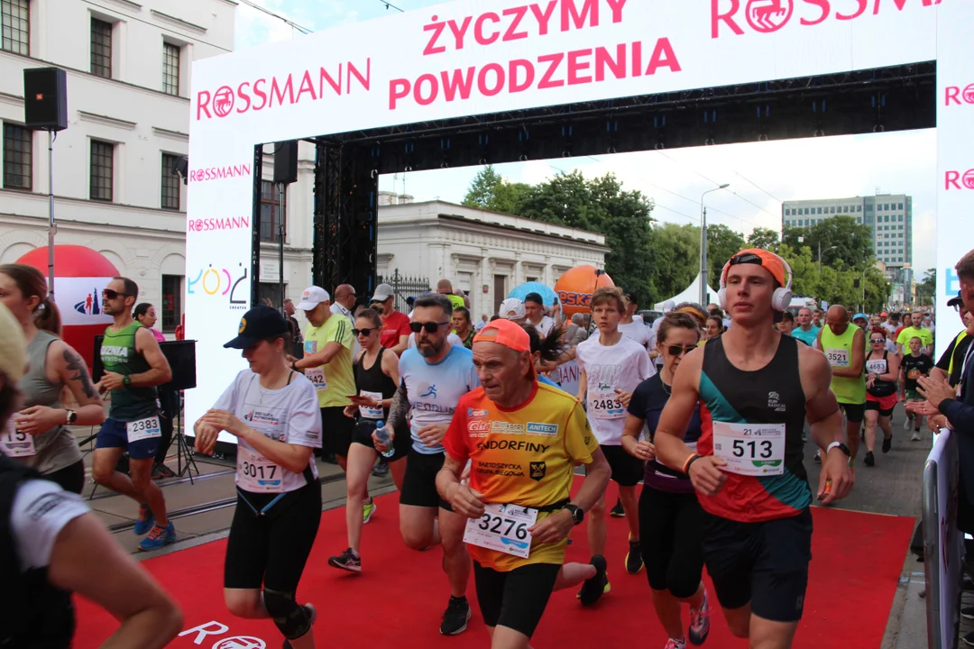 21. Bieg Ulicą Piotrkowską Rossmann Run w Łodzi