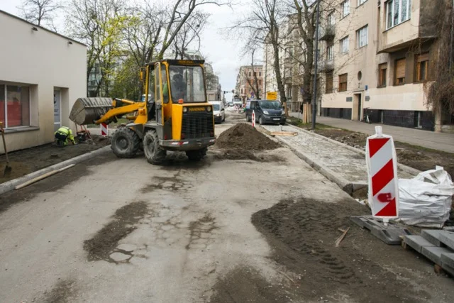 Trwają prace na Widzewie. Rozkopy na Przbyszewskiego