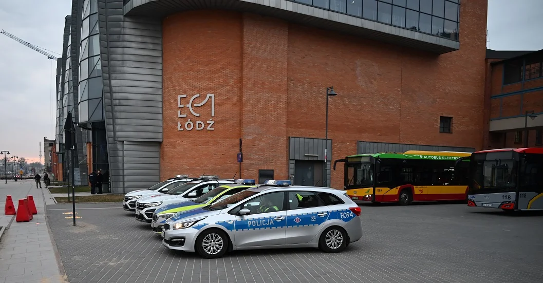 Konferencja w EC1. Policja zabezpiecza wydarzenie