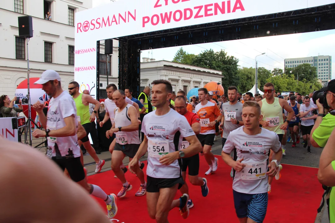 21. Bieg Ulicą Piotrkowską Rossmann Run w Łodzi