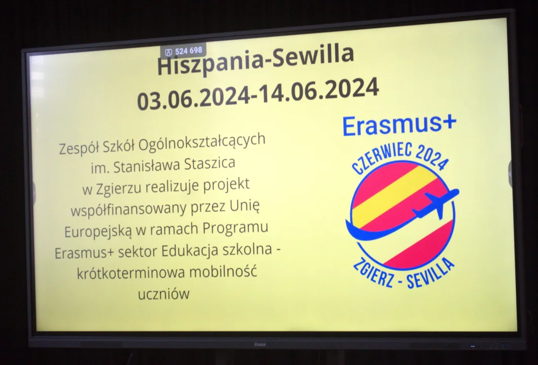 Uczniowie ze Staszica na projekcie Erasmus+ w Hiszpanii