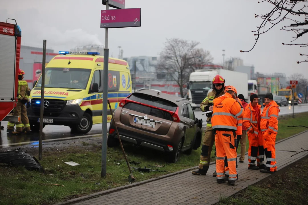 Wypadek na DK 92 pod Kutnem. Na miejscu wszystkie służby