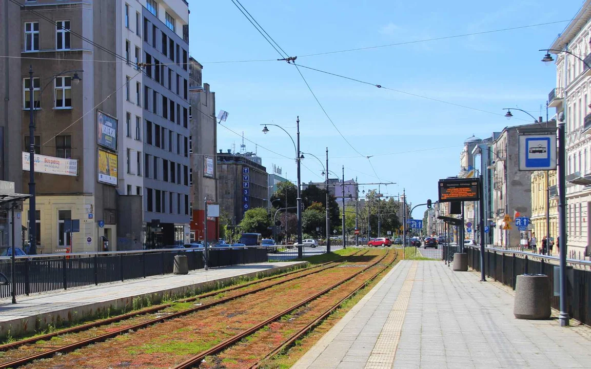 Nieczynny przystanek tramwajowy Narutowicza/Kilińskiego