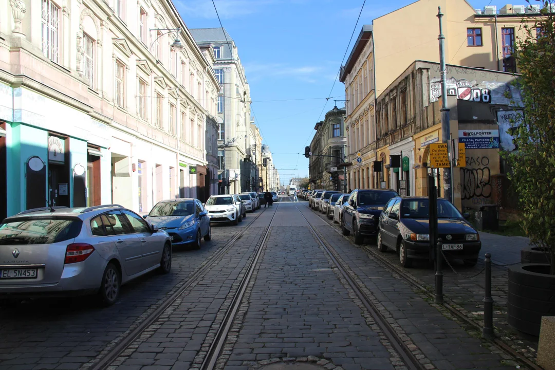 Skrzyżowanie al. Kościuszki z Zieloną - kiedyś i dziś