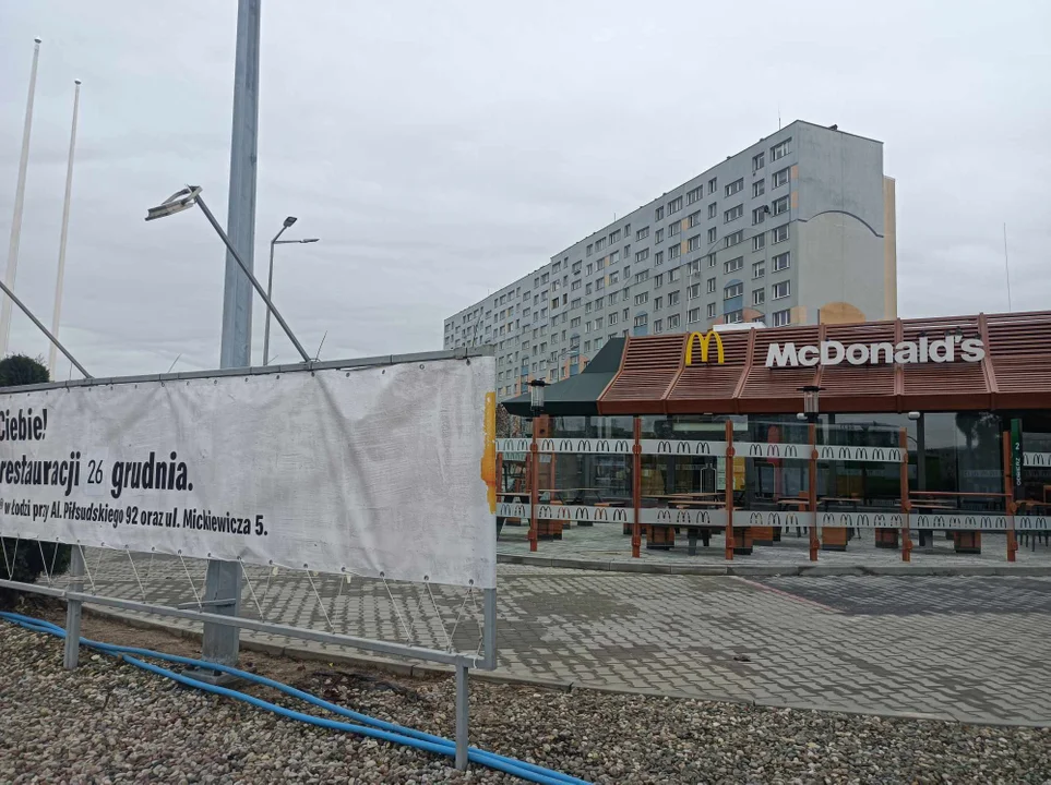 Odnowiony McDonald's na łódzkim Widzewie