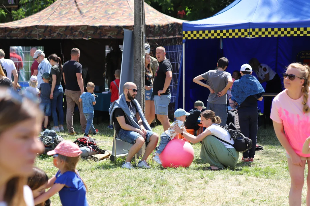 Piknik rodzinny z okazji dnia dziecka na Młynku w Łodzi