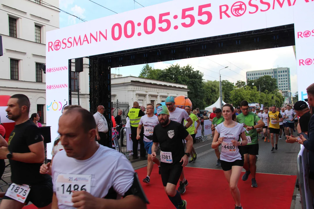 21. Bieg Ulicą Piotrkowską Rossmann Run w Łodzi