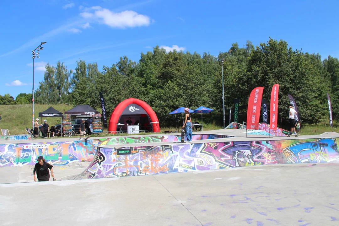 Skatepark im. Igora Kowalewskiego na Widzewie - trwa finał Mistrzostw Polski w kategorii „Park”