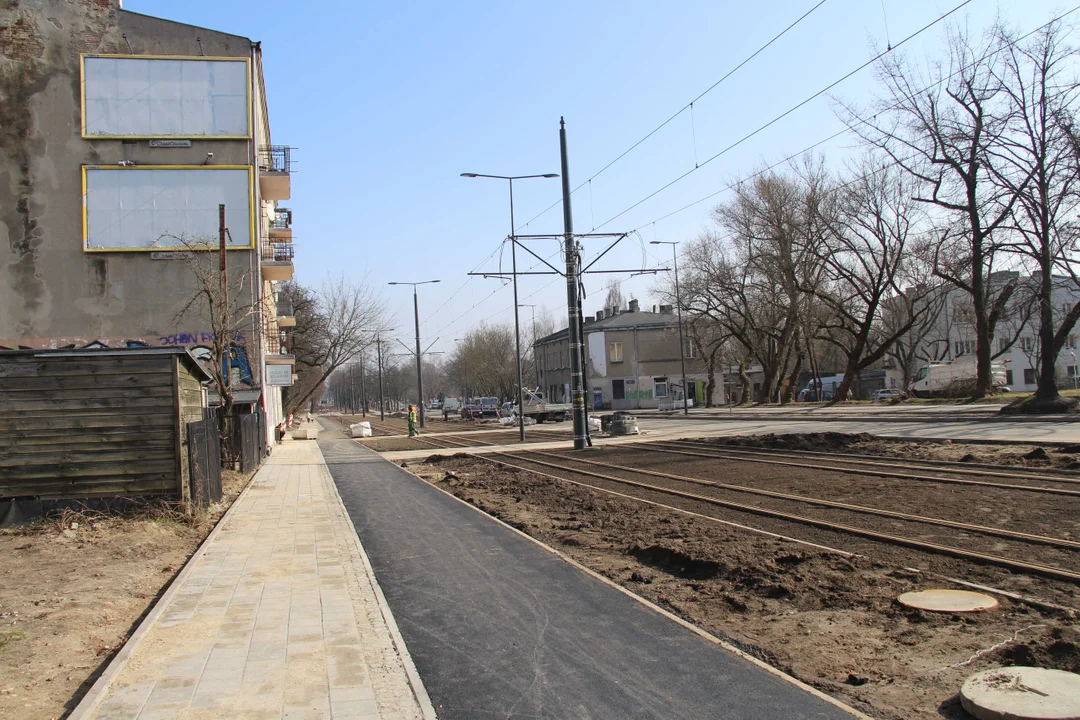 Tramwaje MPK Łódź wracają na Wojska Polskiego