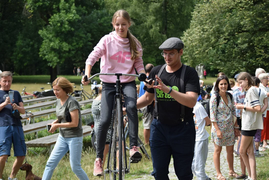 Historia rowerów w Parku Julianowskim na 600. urodizny Łodzi