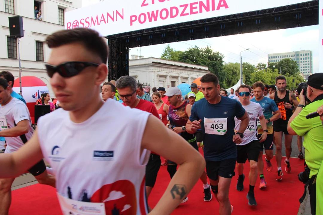 21. Bieg Ulicą Piotrkowską Rossmann Run w Łodzi