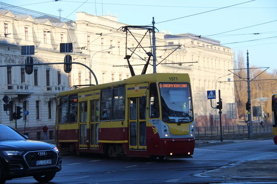 Utrudnienia dla podróżnych na Zachodniej w Łodzi