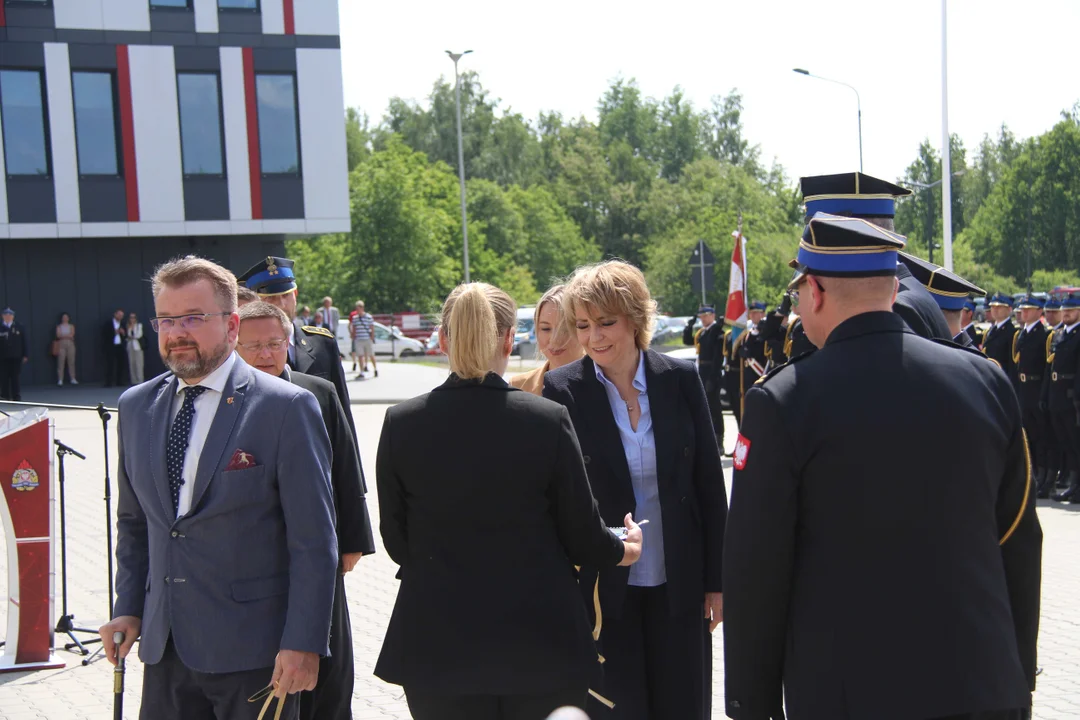 Nowa strażnica przy ul. Przybyszewskiego w Łodzi