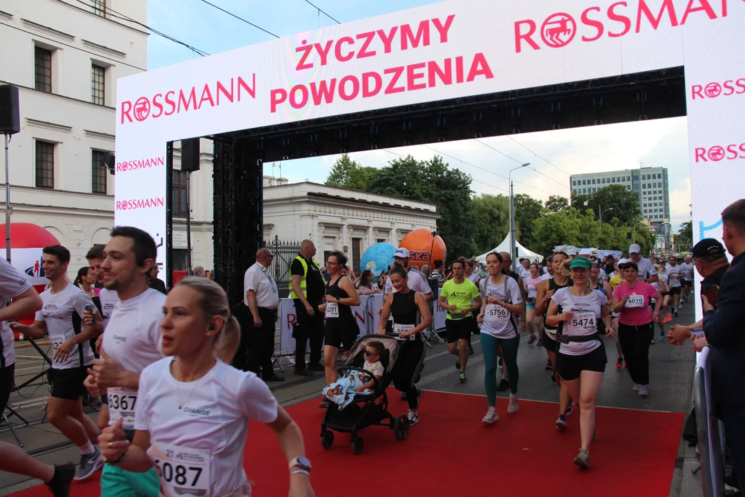 21. Bieg Ulicą Piotrkowską Rossmann Run w Łodzi