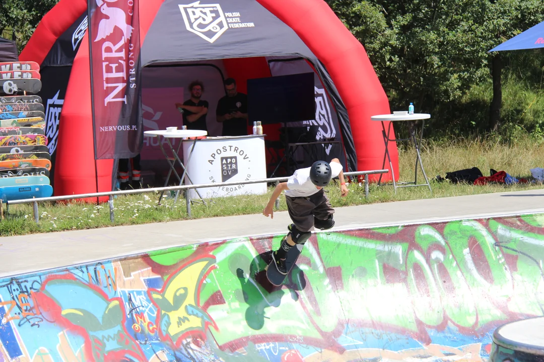 Skatepark im. Igora Kowalewskiego na Widzewie - trwa finał Mistrzostw Polski w kategorii „Park”