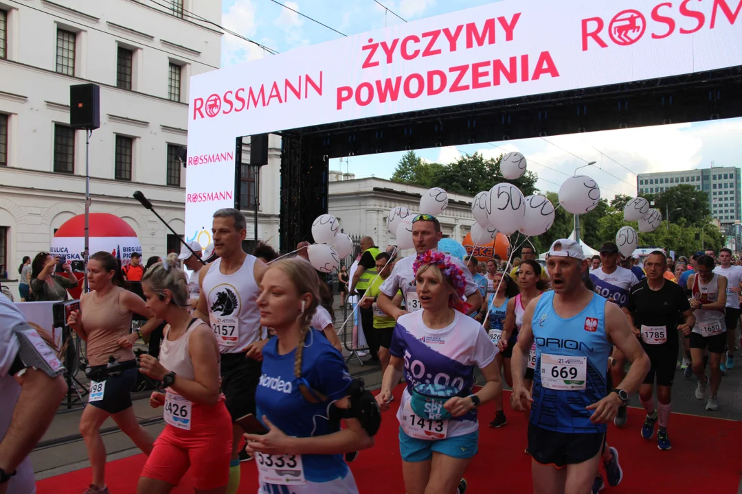 21. Bieg Ulicą Piotrkowską Rossmann Run w Łodzi