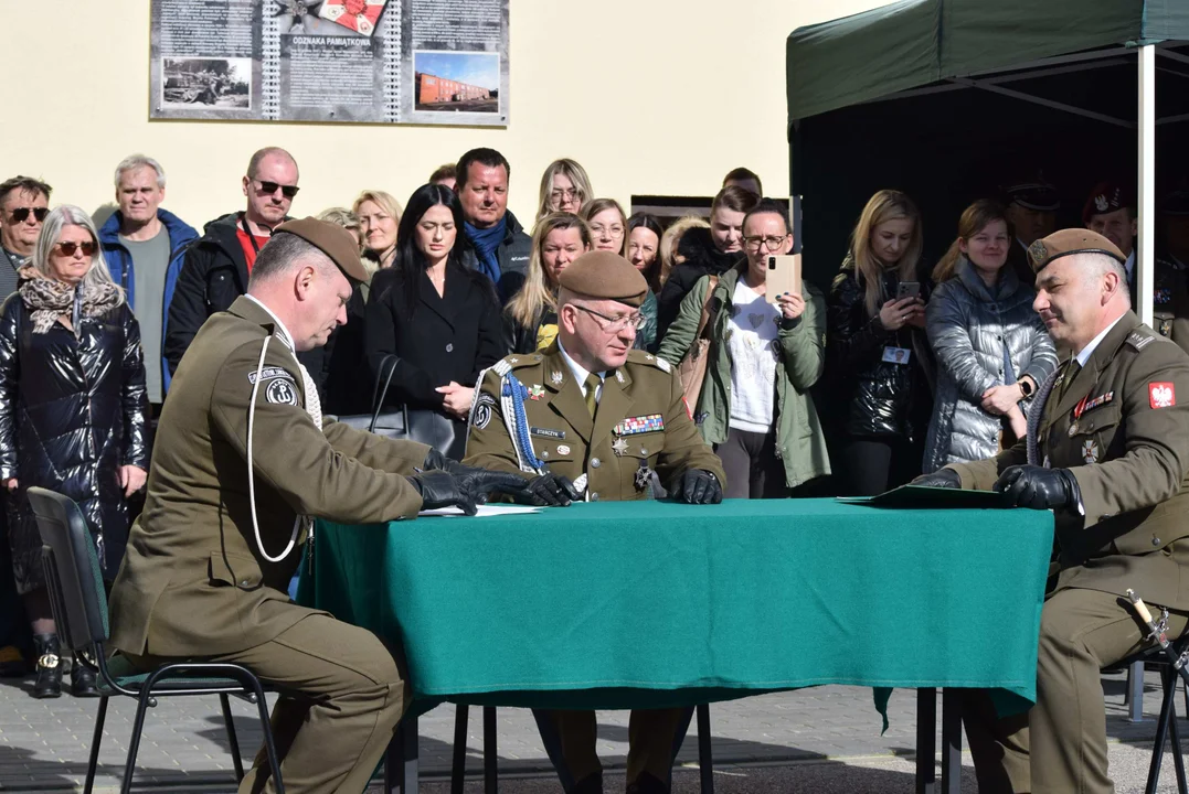 Łódzcy terytorialsi z nowym dowódcą