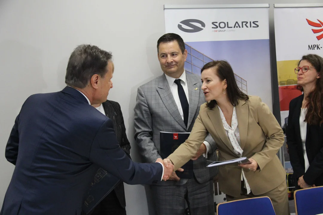 Nowe autobusy marki Solaris w barwach MPK Łódź