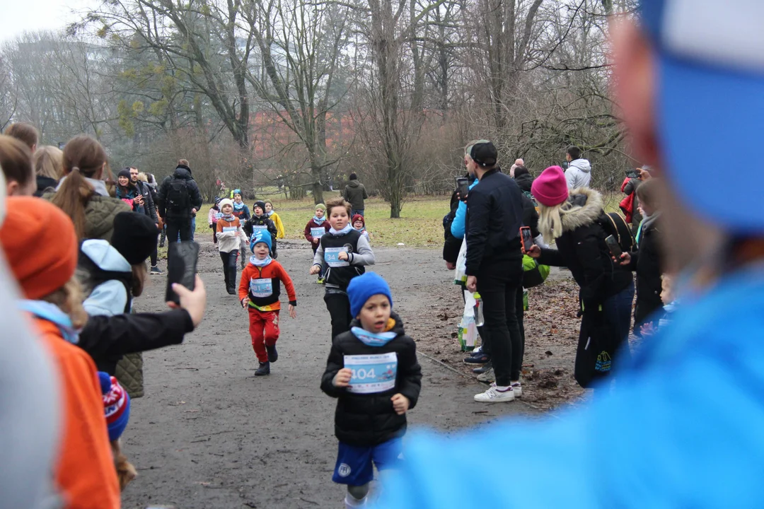 Pączek Run 2024 w parku Poniatowskiego w Łodzi