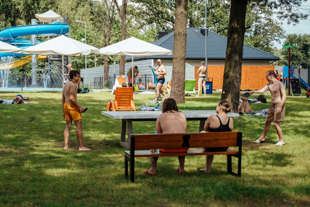 Baseny w Wiśniowej Górze niedaleko Łodzi. Nowe miejsce rekreacji dla całych rodzin