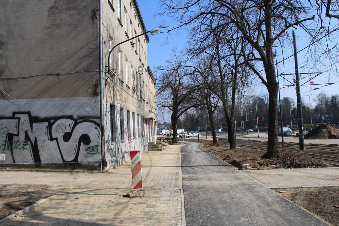 Finał prac na Wojska Polskiego w Łodzi