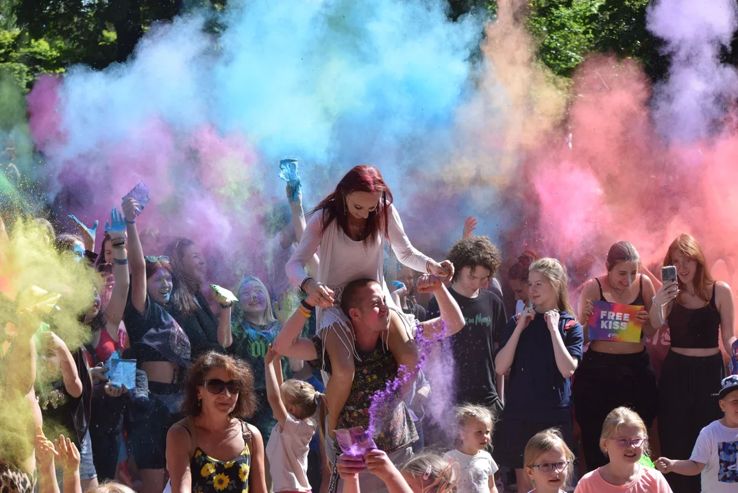 Festiwal baniek mydlanych i kolorów w Parku Miejskim w Zgierzu