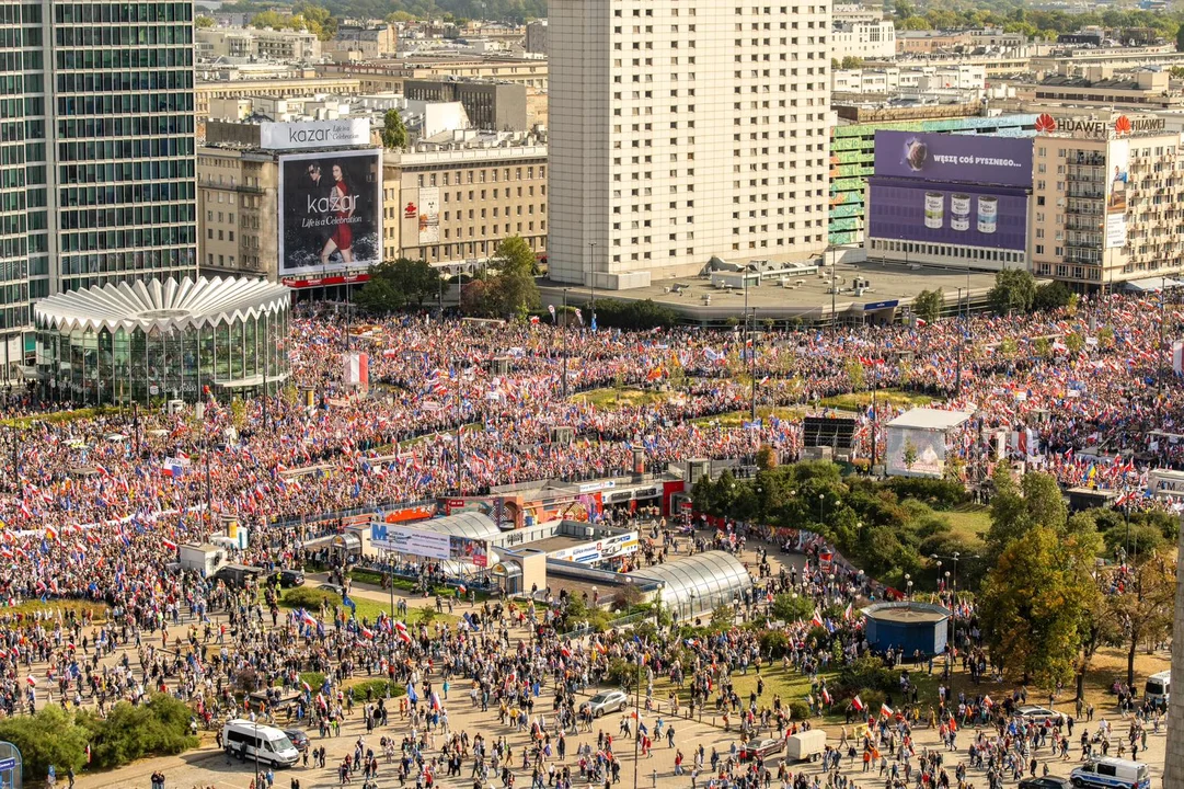 Zgierzanie na Marszu Miliona Serc