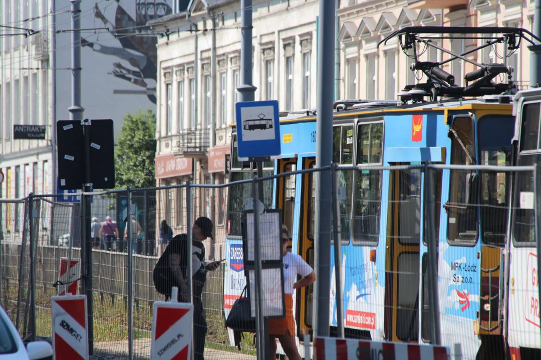 Utrudnienia po wykolejeniu tramwaju w Łodzi