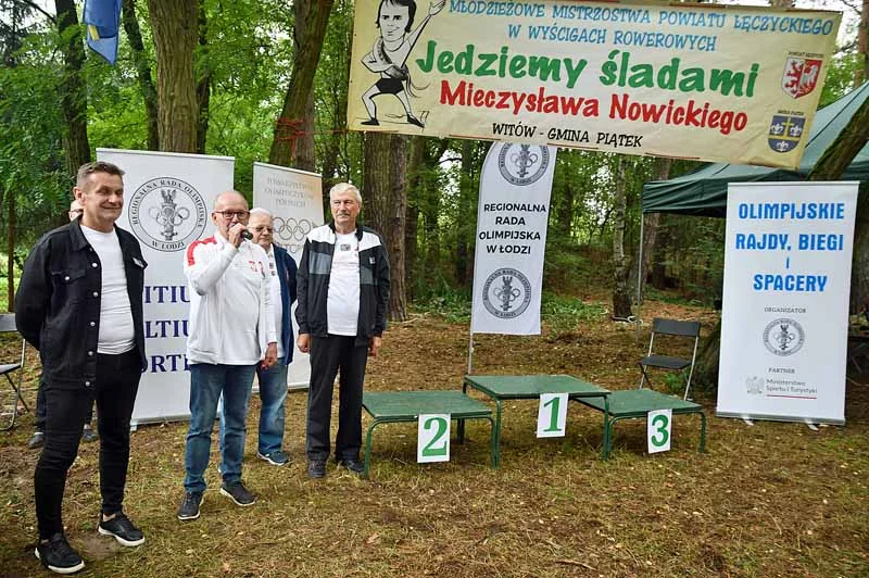 Młodzieżowe Mistrzostwa Powiatu Łęczyckiego w Wyścigach Rowerowych w Witowie