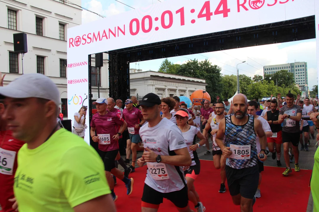 21. Bieg Ulicą Piotrkowską Rossmann Run w Łodzi