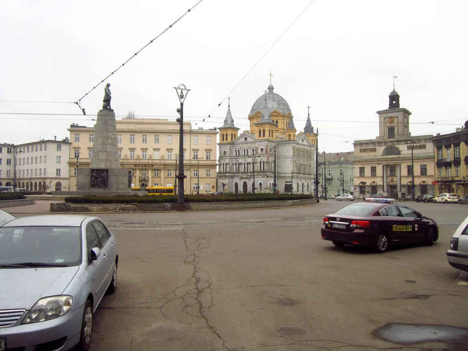 Tak zmienił się plac Wolności w Łodzi