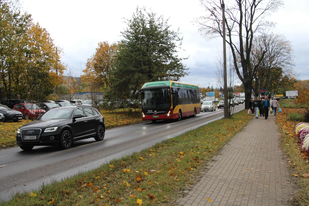 Wszystkich Świętych 2023 - korki wokół łódzkich cmentarzy