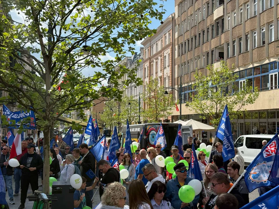 Święto Pracy w Łodzi. Współorganizatorami OPZZ i Nowa Lewica