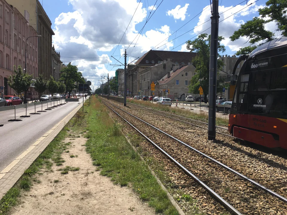 Na Zachodniej i Kościuszki jeździmy slalomem