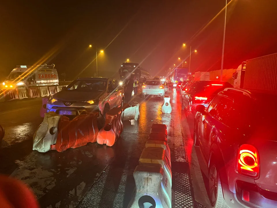 zderzenie na s8 Wolbórz