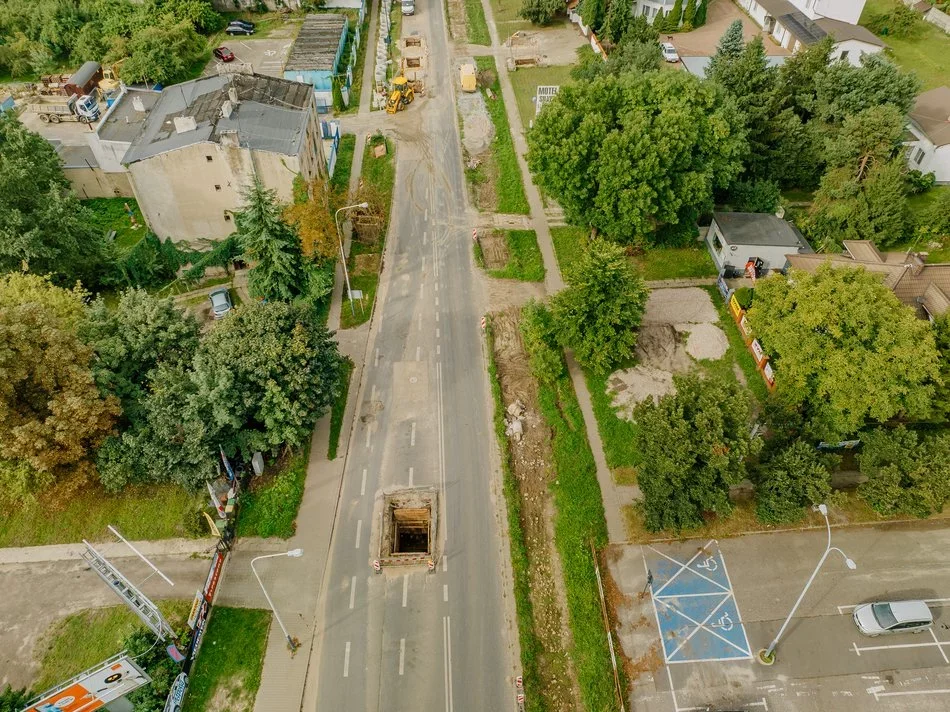 Przebudowa torowiska na trasie Łódź - Konstantynów Łódzki