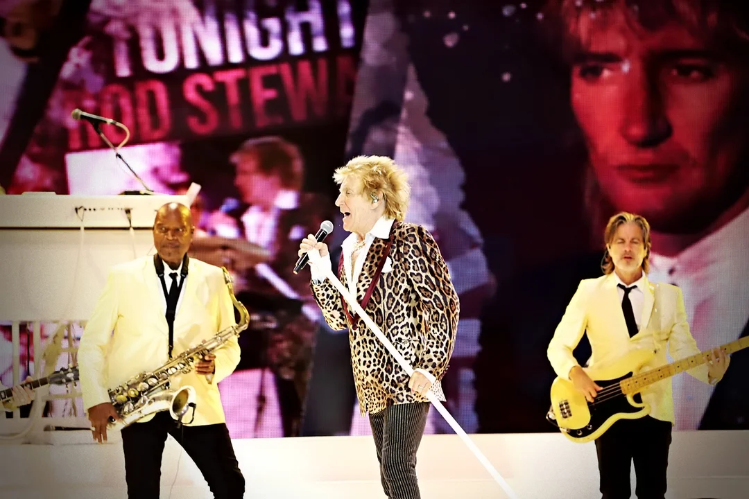 Rod Stewart wypełnił Atlas Arenę po brzegi