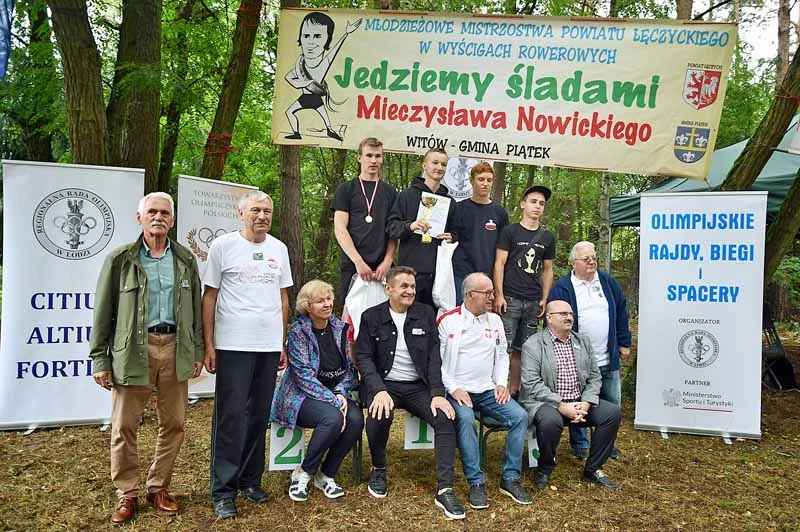 Młodzieżowe Mistrzostwa Powiatu Łęczyckiego w Wyścigach Rowerowych w Witowie