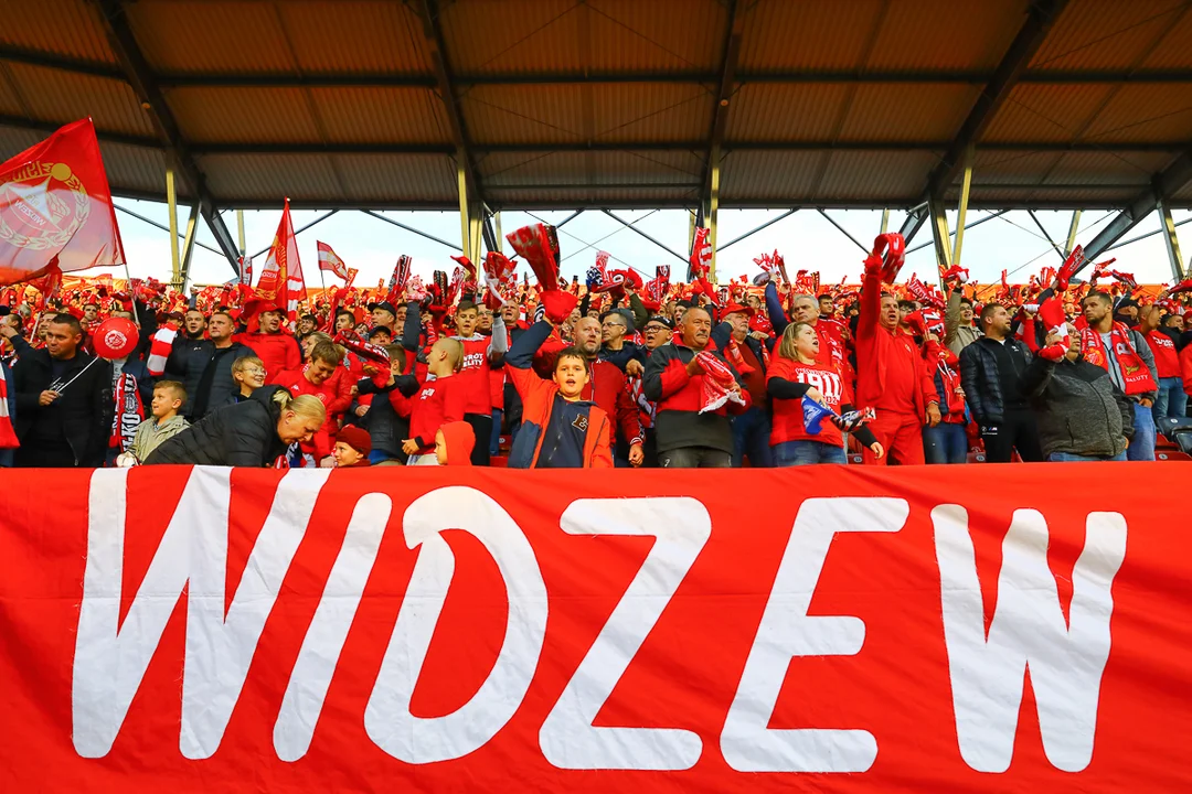 Kibice Widzewa jak zwykle dopisali. Zobacz zdjęcia!