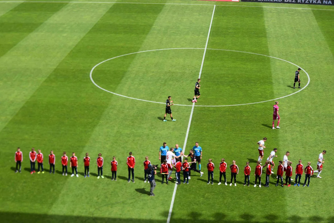 Piłkarskie starcie ŁKS Łódź z Resovią - Stadion Króla 21.05.2023