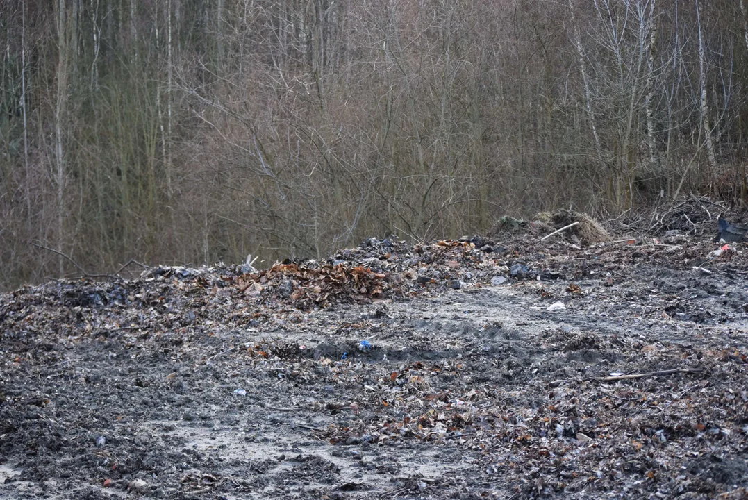 Składowisko odpadów na ul. Szczawińskiej w Zgierzu