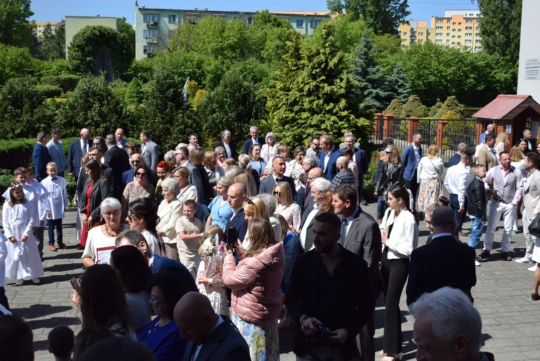 Pierwsza Komunia Święta w parafii Chrystusa Króla w Łodzi