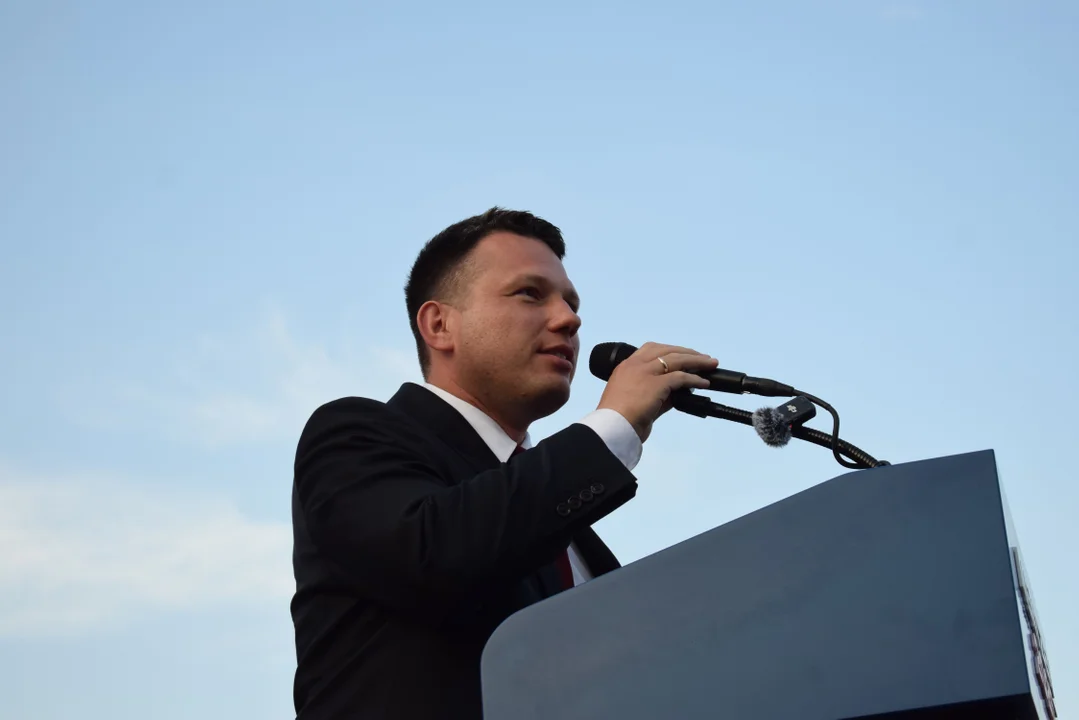 Sławomir Mentzen w Łodzi