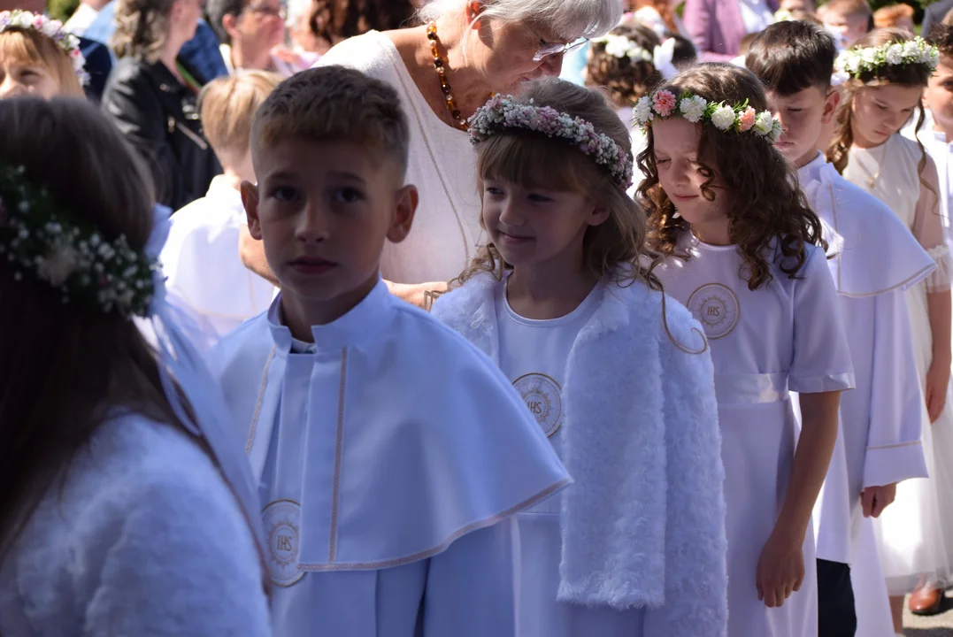 Pierwsza Komunia Święta w parafii Chrystusa Króla w Łodzi