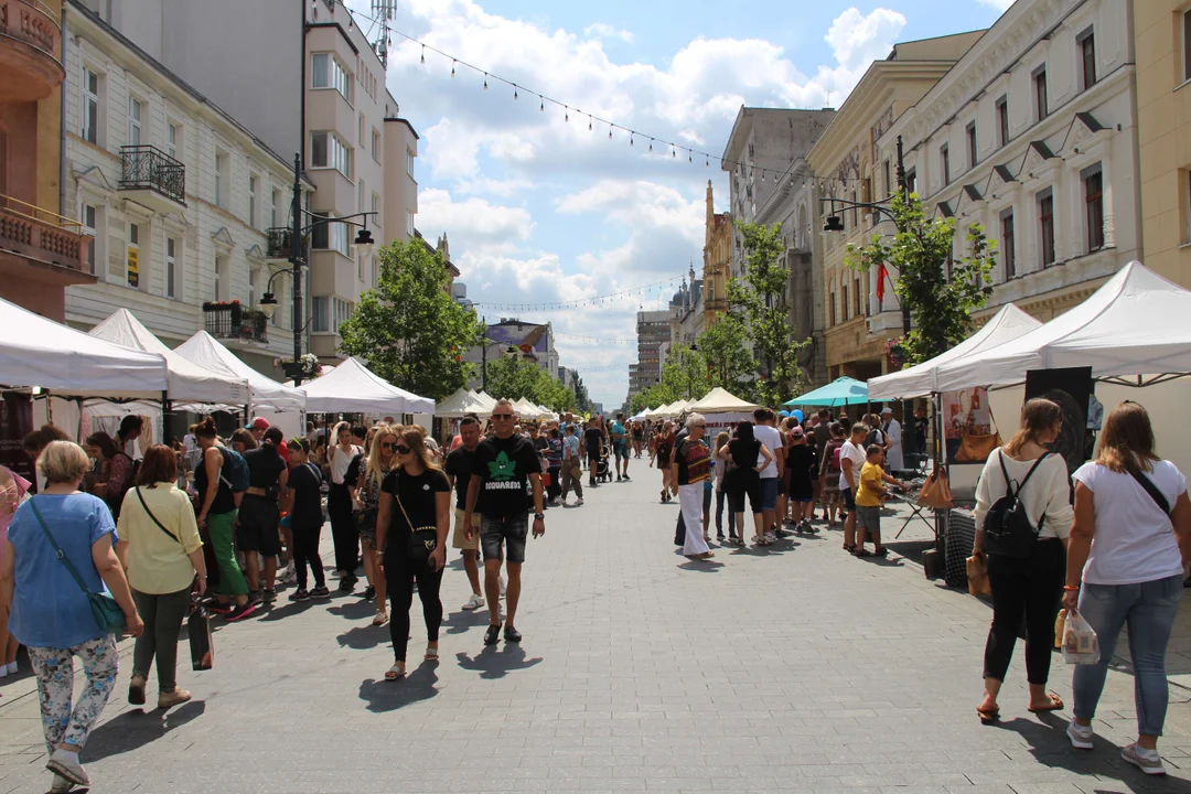 Huczne urodziny Łodzi na ul. Piotrkowskiej