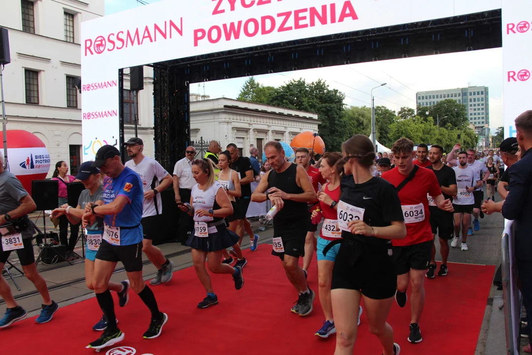 21. Bieg Ulicą Piotrkowską Rossmann Run w Łodzi