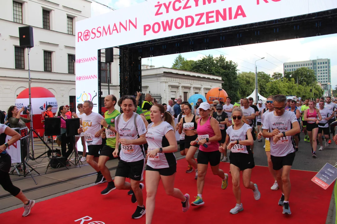 21. Bieg Ulicą Piotrkowską Rossmann Run w Łodzi