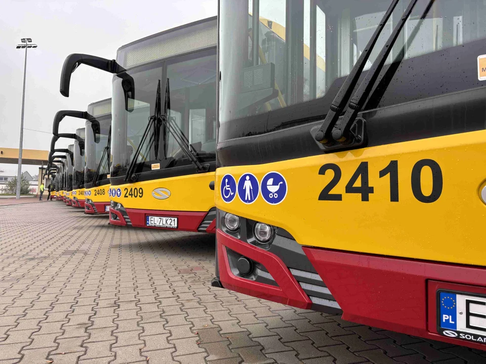 63 nowych autobusów hybrydowych przyjechało do MPK Łódź