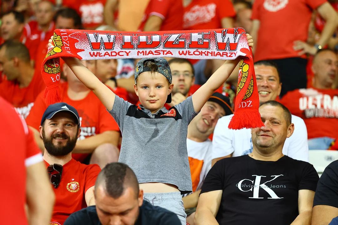 Kibice Widzewa Łódź podczas rundy jesiennej